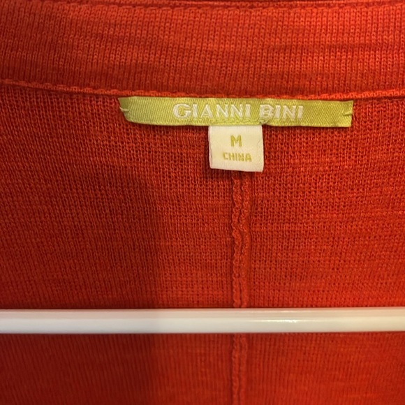 Gianni Bini Burnt Orange Blazer / Medium - Picture 3 of 7